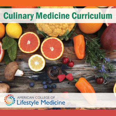 Culinary Medicine Curriculum