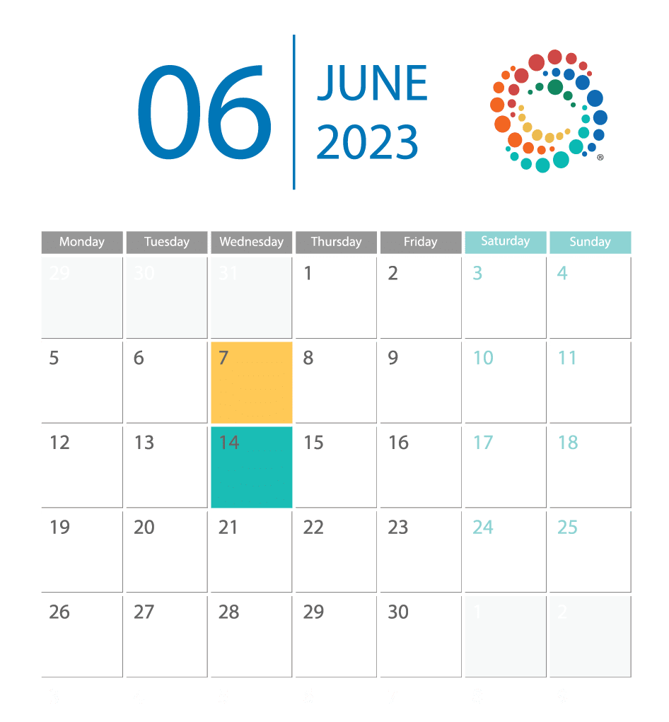 June Calendar
