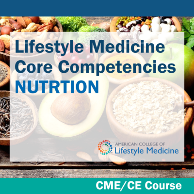 Food As Medicine - American College Of Lifestyle Medicine